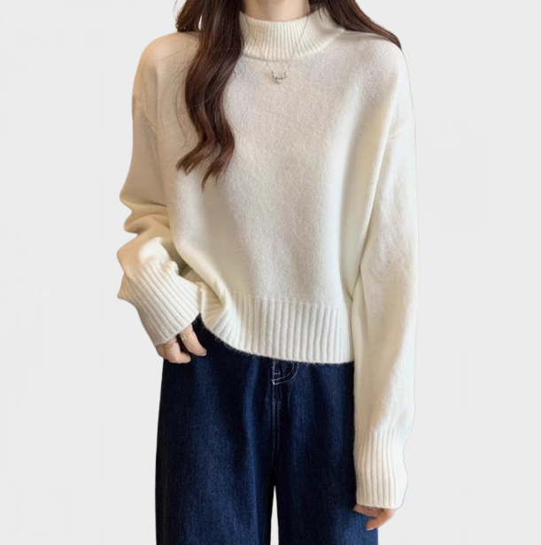 Half-Turtleneck Sweater
